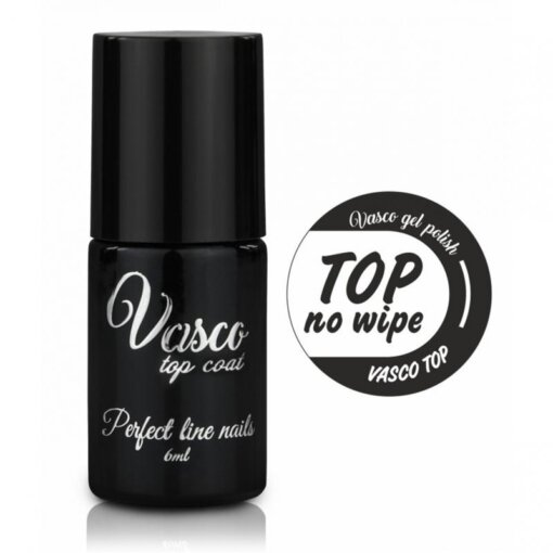Vasco Gelpolish - Topcoat - No Wipe Shocking Effect 6ml
