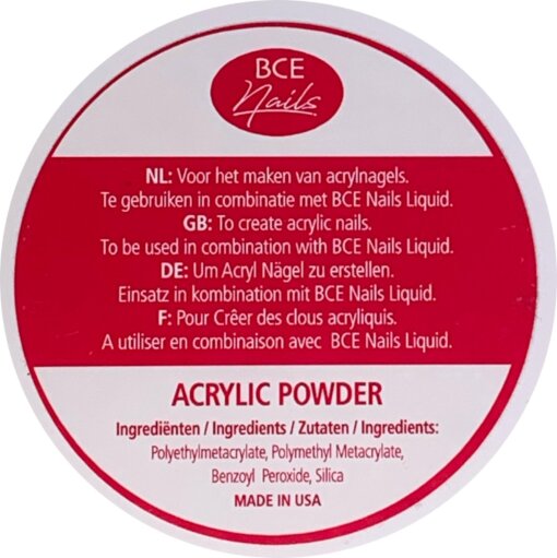 Acryl Poeder Clear Slow 50gr