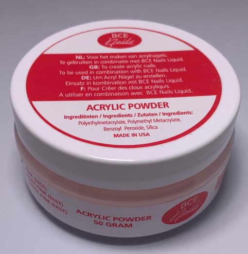 Acryl Poeder Clear Slow 50gr - Afbeelding 2