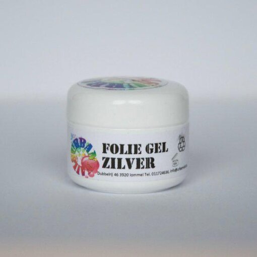 Urban Nails Foilgel, foliegel zilver