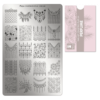Moyra Nailart Stempelplaat nummer 64