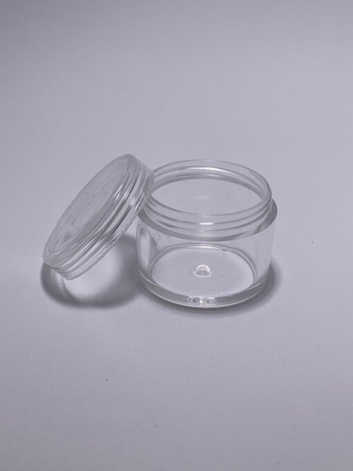 nail art plastic decoratie opbergpotje