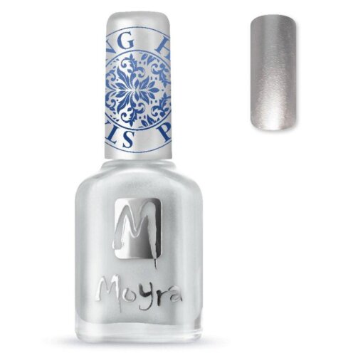 Stamping Nail Polish sp08 silver