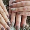 Nail Art gelpolish met artiglio glitters