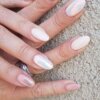 Nail Art - Gelpolish combinatie met glitters