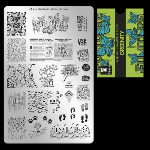 Moyra Stamping plate - 81 - Greenity
