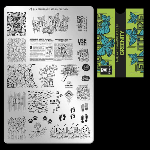 Moyra Stamping plate - 81 - Greenity