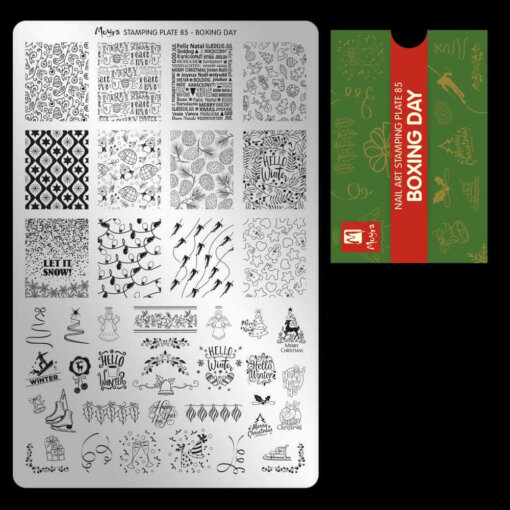Moyra Stamping plate - 85 - Boxing Day