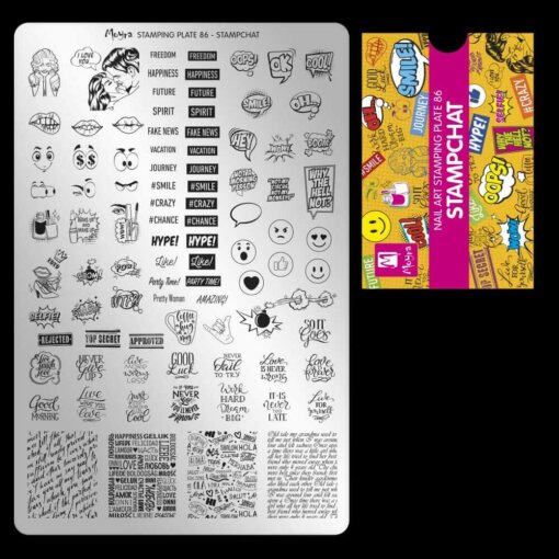 Moyra Stamping plate - 86 - Stampchat