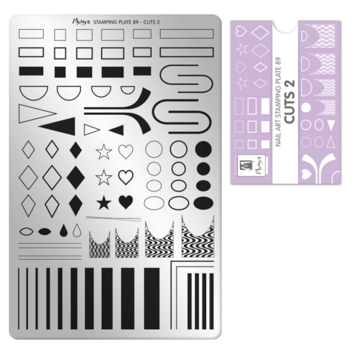 Moyra Nail Art stempelplaat 90 Dragon Fruits