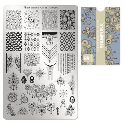 Moyra Nail Art stempelplaat 92 Stampunk