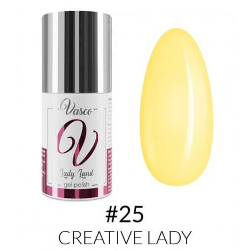 Vasco gelpolish 025 Creative Lady 6ml - Lady Land