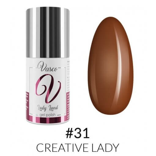 Vasco gelpolish 031 Creative Lady 6ml - Lady Land
