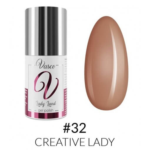 Vasco gelpolish 032 Creative Lady 6ml - Lady Land