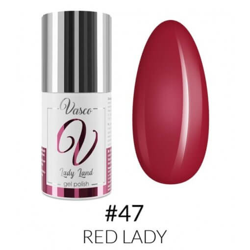 Vasco gelpolish 047 Red Lady 6ml - Lady Land