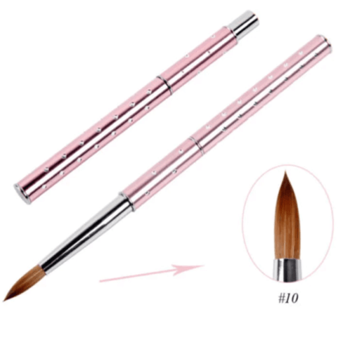 Kolinsky Acryl Penseel nummer 18 Roze