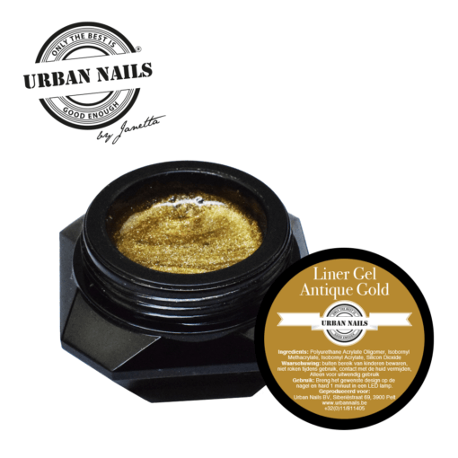 Urban Nails Liner Gel - Antique Gold