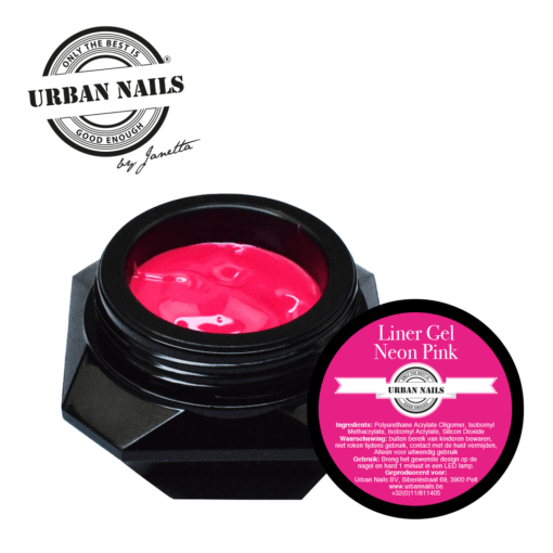 Urban Nails Liner Gel - Neon Pink