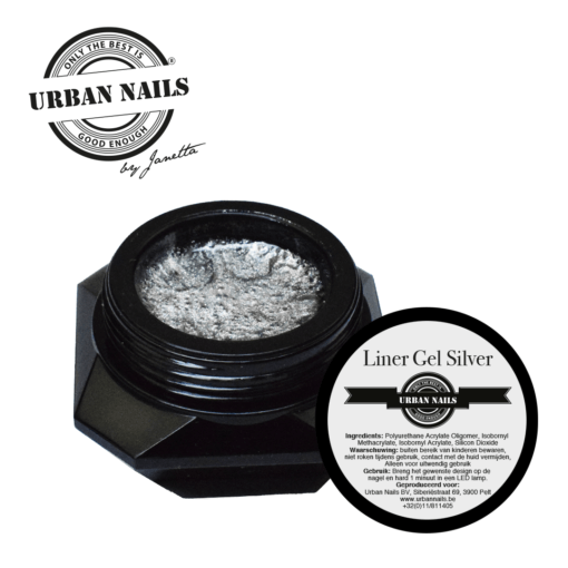 Urban Nails Liner Gel - Silver
