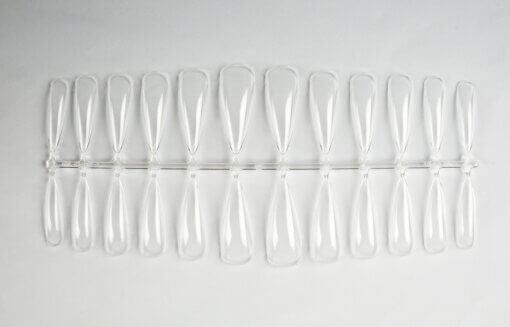 Press-on / Showtips Baby Stiletto clear 72x