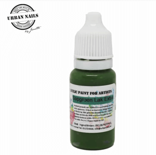 Urban Nails Pure Paint - Sapgroen Lak Extra