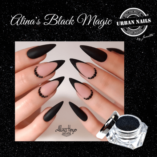 Alina’s Black Magic by Urban Nails