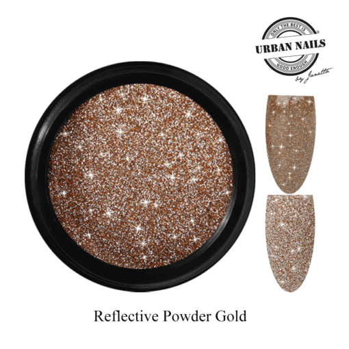 Urban Nails - Reflective powder - Gold