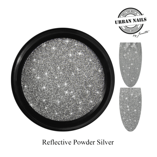 Urban Nails - Reflective powder - Silver