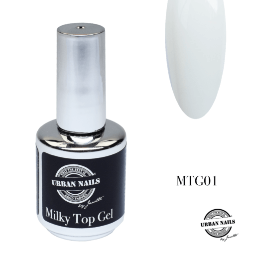 Urban Nails Milky Top Gel 15ml - 01