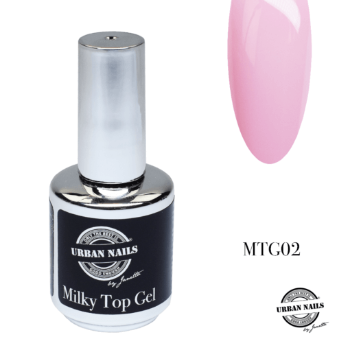Urban Nails Milky Top Gel 15ml - 02