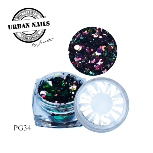 Urban Nails - PiXie Glitter 34