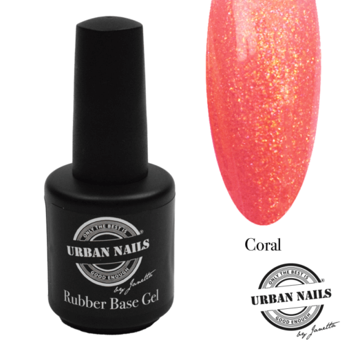 Urban Nails Rubber Base - RIAB - Coral