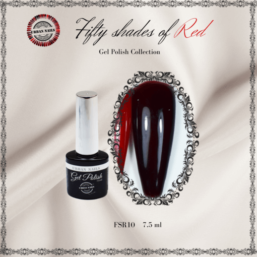 Fifty Shades of Red Gel Polish - 10