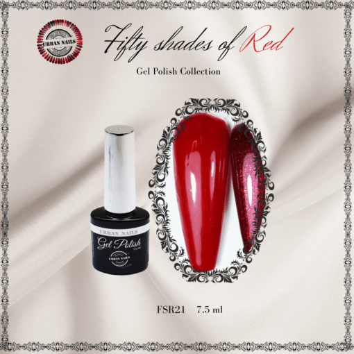 Fifty Shades of Red Gel Polish - 21