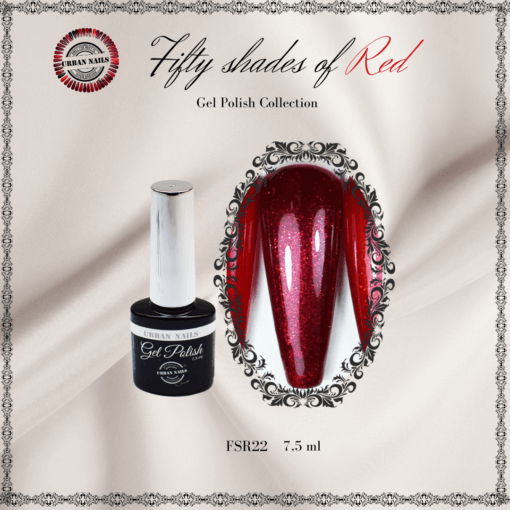Fifty Shades of Red Gel Polish - 22