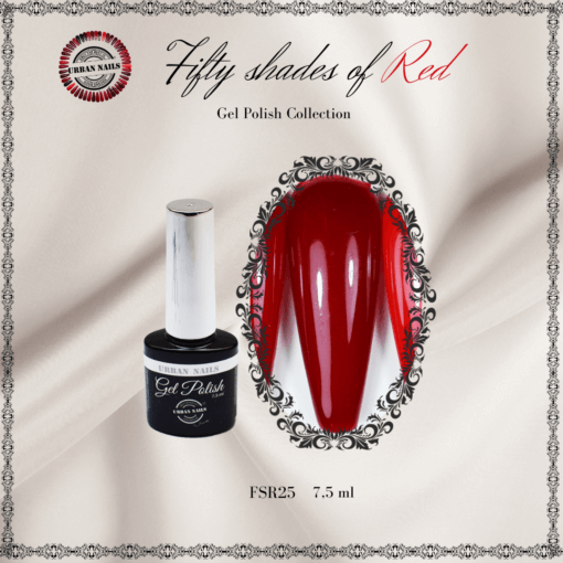 Fifty Shades of Red Gel Polish - 25