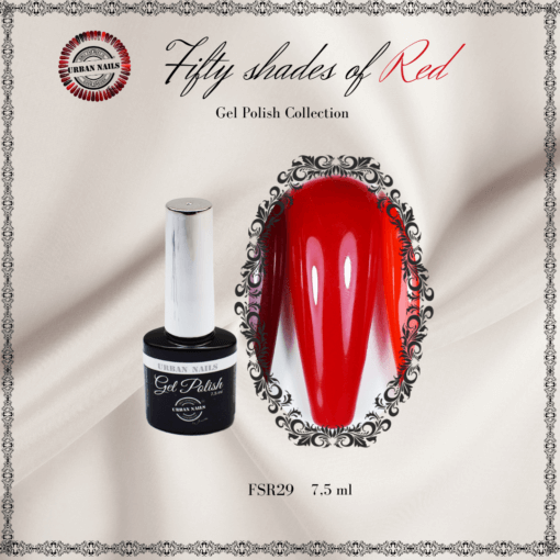 Fifty Shades of Red Gel Polish - 29