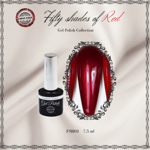 Fifty Shades of Red Gel Polish - 3