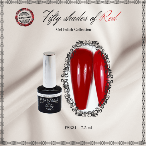 Fifty Shades of Red Gel Polish - 31