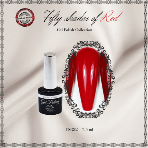 Fifty Shades of Red Gel Polish - 32