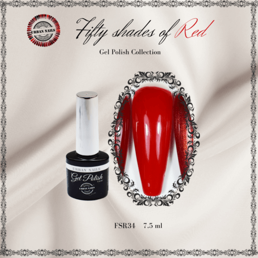 Fifty Shades of Red Gel Polish - 34