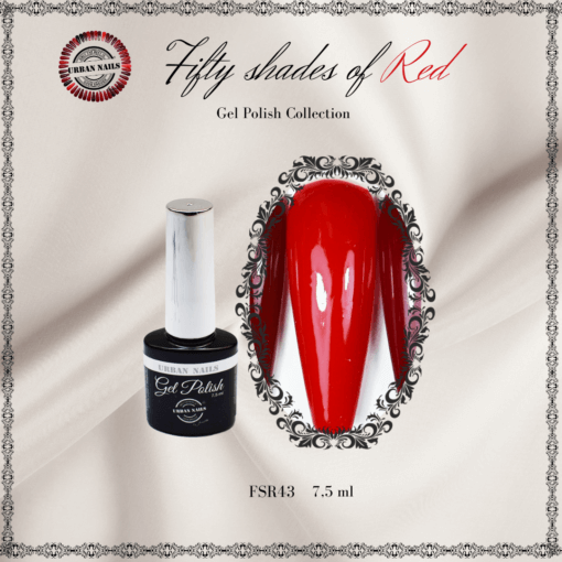 Fifty Shades of Red Gel Polish - 43