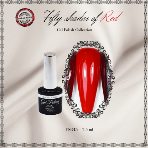 Fifty Shades of Red Gel Polish - 45