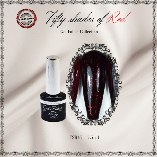 Fifty Shades of Red Gel Polish - 47