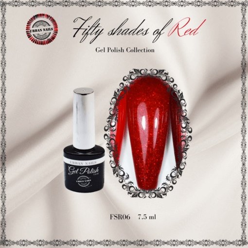 Fifty Shades of Red Gel Polish - 6