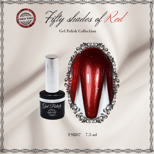 Fifty Shades of Red Gel Polish - 7
