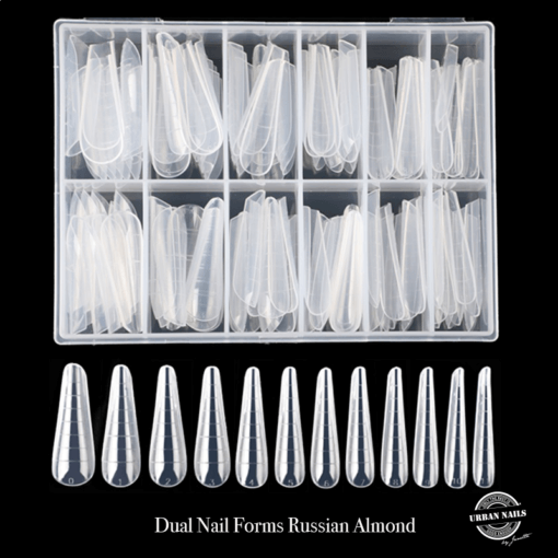 Dual Nail Forms Russian Almond - Afbeelding 2