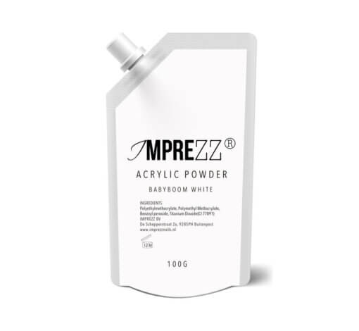 Imprezz - Acrylpoeder 100gr. - Babyboom White