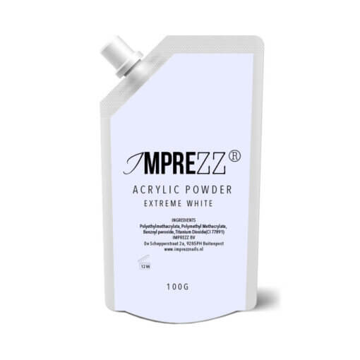 Imprezz - Acrylpoeder 100gr. - Extreme White