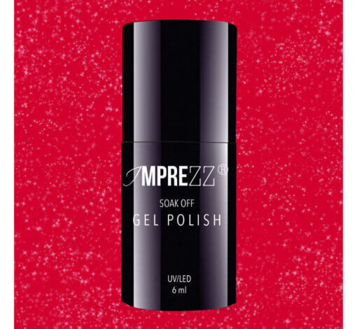 IMPREZZ® Gellak | 47 | 6 ml. | Felrood Shimmer